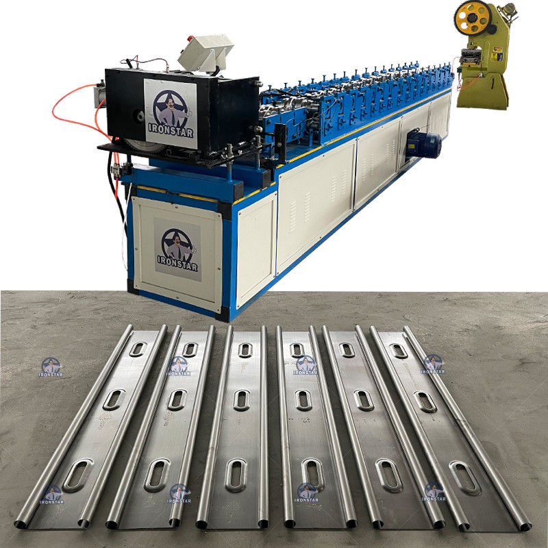 Punching hole shutter door forming line for Saudi Arabia