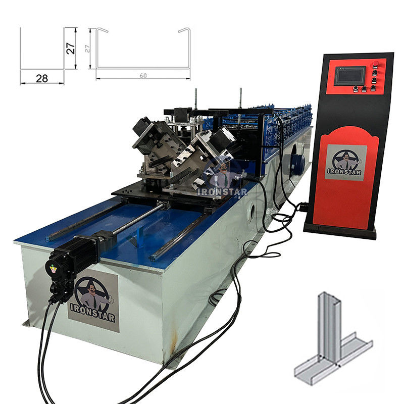 Cd Ud CW UW 2 in 1 drywall stud and truck roll forming machine in Albania U stud roll forming machine