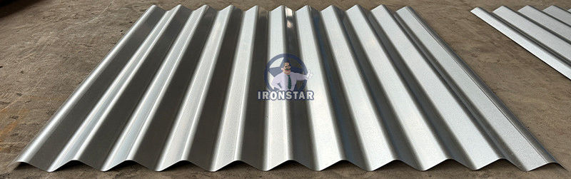 762mm 0.12-0.4mm corrugated roll forming machine in Indonesia Raw material: GI (Galvanized Steel ) material G550