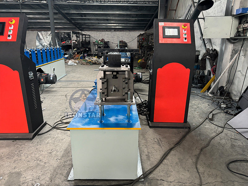 Omega profile roll forming machine hat roll forming machine Omega channel roll forming machine Raw material: Galvanized steel