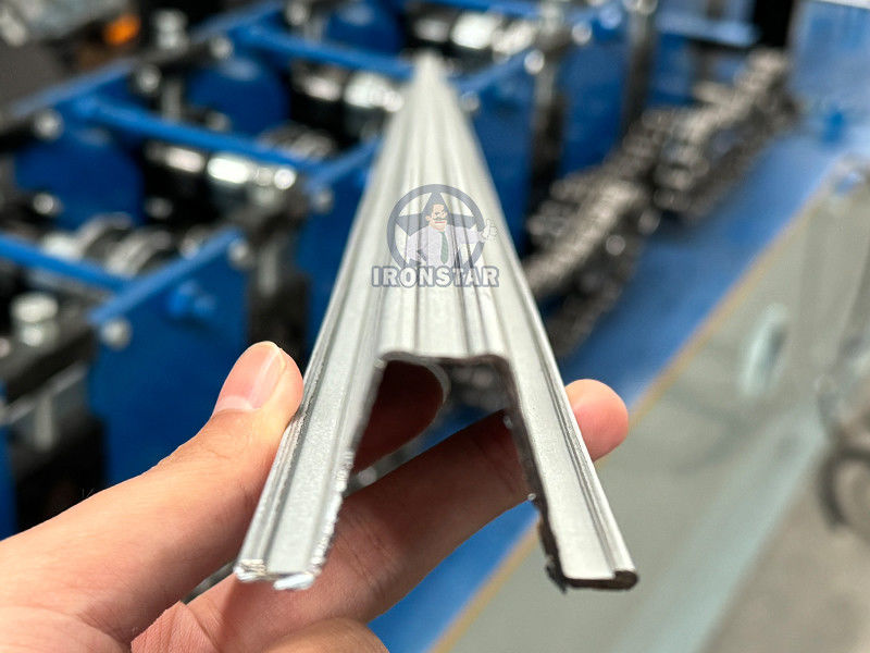 Omega profile roll forming machine hat roll forming machine Omega channel roll forming machine Raw material: Galvanized steel