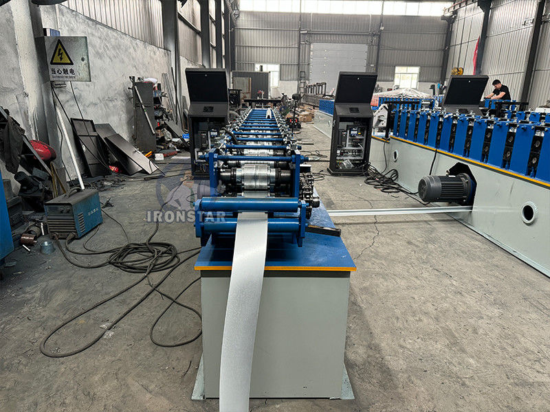 Omega profile roll forming machine hat roll forming machine Omega channel roll forming machine Raw material: Galvanized steel