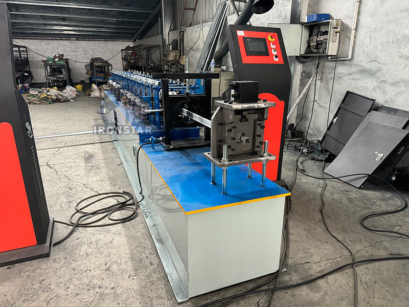 Omega profile roll forming machine hat roll forming machine Omega channel roll forming machine Raw material: Galvanized steel