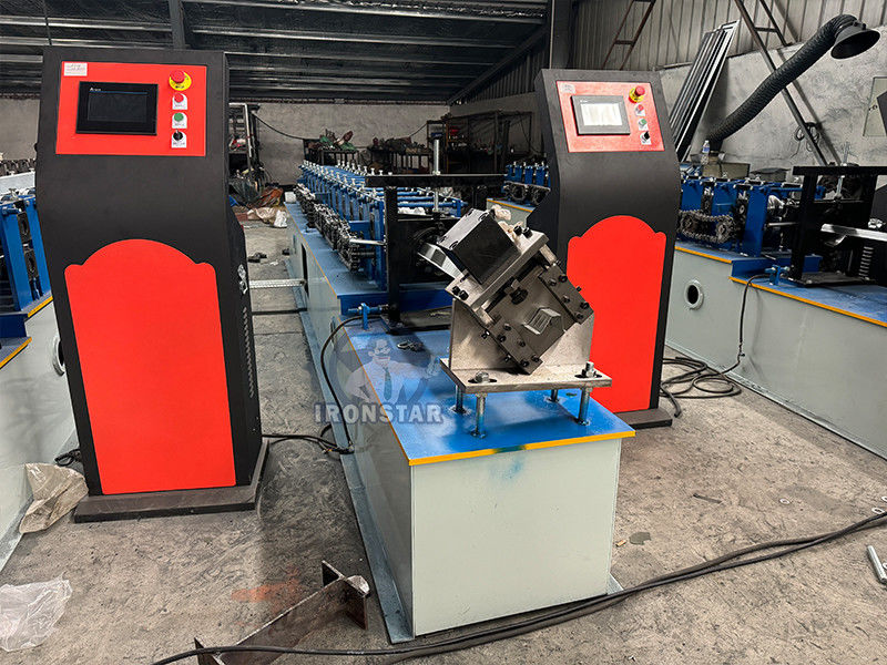 Omega batten roll forming machine Omega channel roll forming machine Top hat roll forming machine Raw material: Galvanized steel