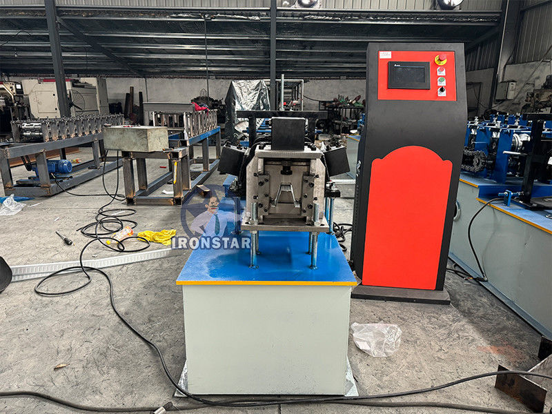 Omega profile roll forming machine Raw material: Galvanized steel Export port: Tianjin port