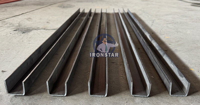 35*15mm and 35*30mm 10 Ga 2 sizes in 1 U purlin roll forming machine in America