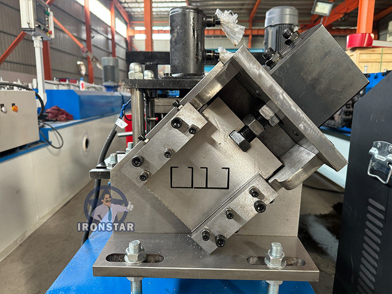 1.5 2.5 4 inch 20 GA 3 sizes in 1 C channel roll forming machine in America
