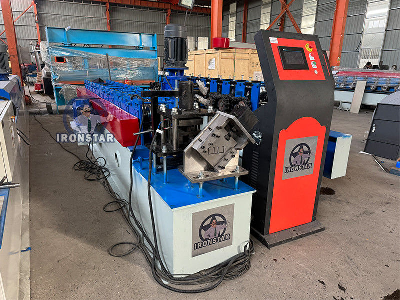 1.5 2.5 4 inch 20 GA 3 sizes in 1 C channel roll forming machine in America