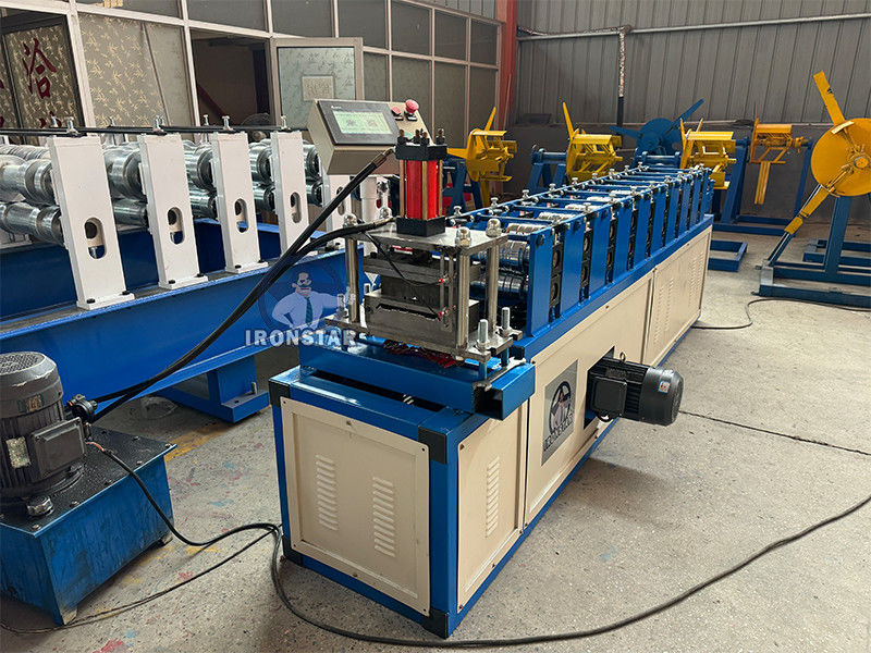 174mm Metal fence post roll forming machine in Miami Fence roll forming machine | Fence panel machine | Fence machine