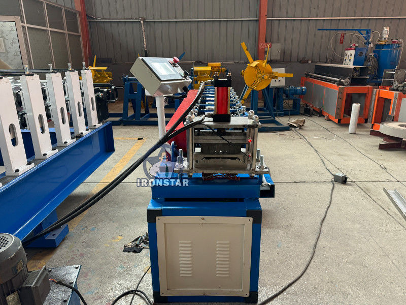 174mm Metal fence post roll forming machine in Miami Fence roll forming machine | Fence panel machine | Fence machine