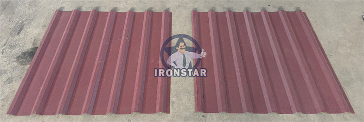 PBU panel roof sheet roll forming machine in US