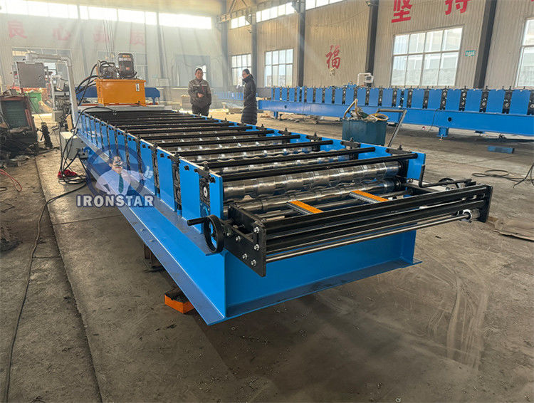 PBU panel roof sheet roll forming machine in US