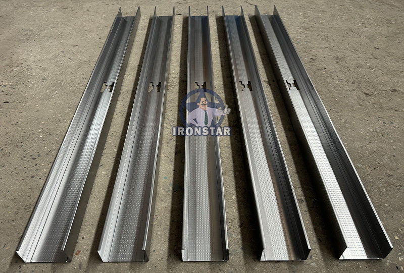50 75mm C stud and 40mm U channel 2 in 1 roll forming machine in ethopia
