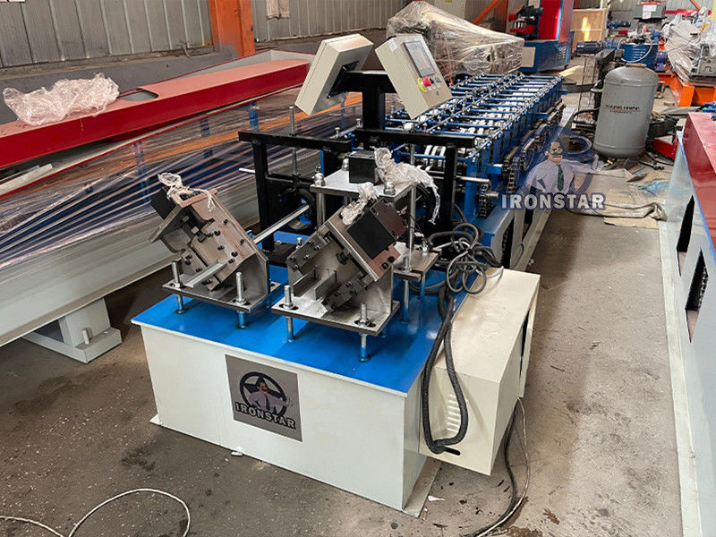 50 75mm C stud and 40mm U channel 2 in 1 roll forming machine in ethopia