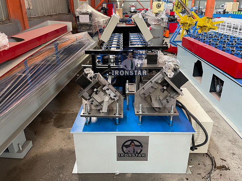 50 75mm C stud and 40mm U channel 2 in 1 roll forming machine in ethopia