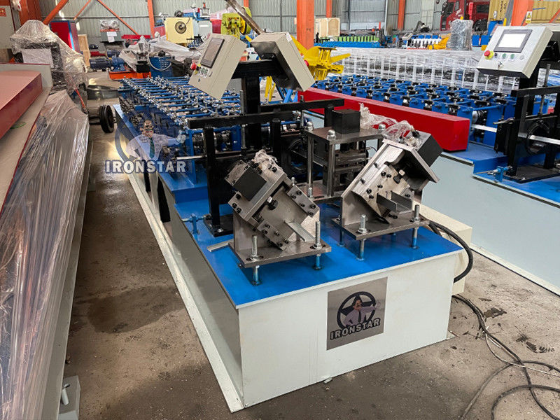 50 75mm C stud and 40mm U channel 2 in 1 roll forming machine in ethopia