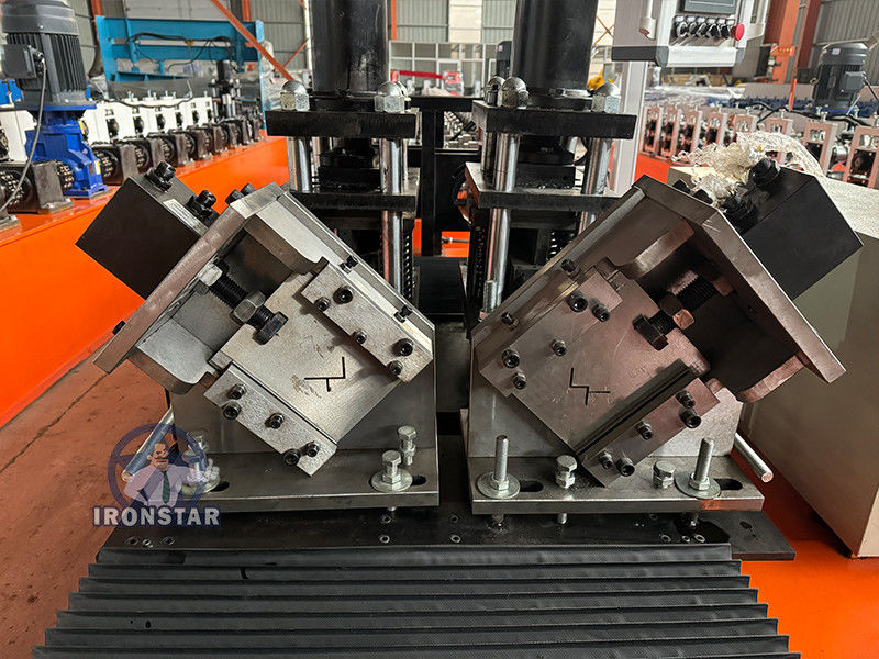 Automatic shadow wall angle 2 in 1 roll forming machine in UAE Angle and U stud 2 in 1 roll forming machine c channel roll forming machine C stud roll forming machine