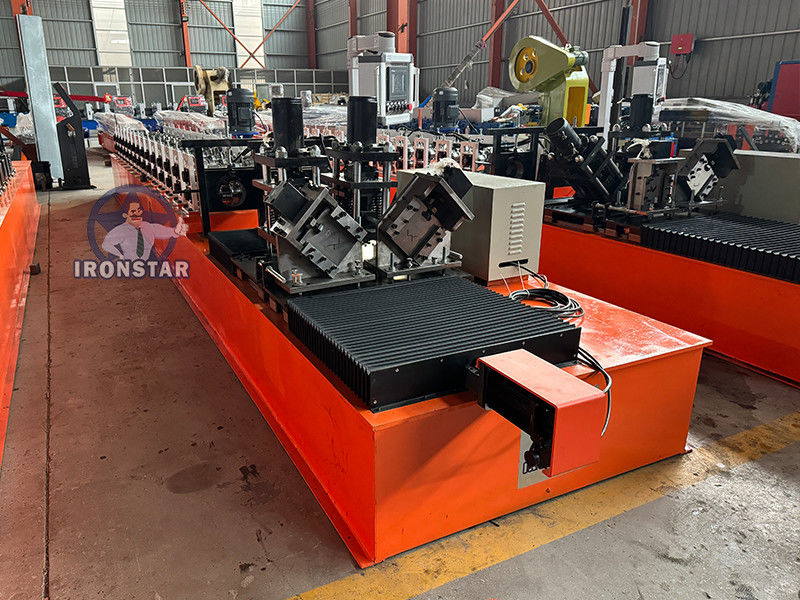 Automatic shadow wall angle 2 in 1 roll forming machine in UAE Angle and U stud 2 in 1 roll forming machine c channel roll forming machine C stud roll forming machine