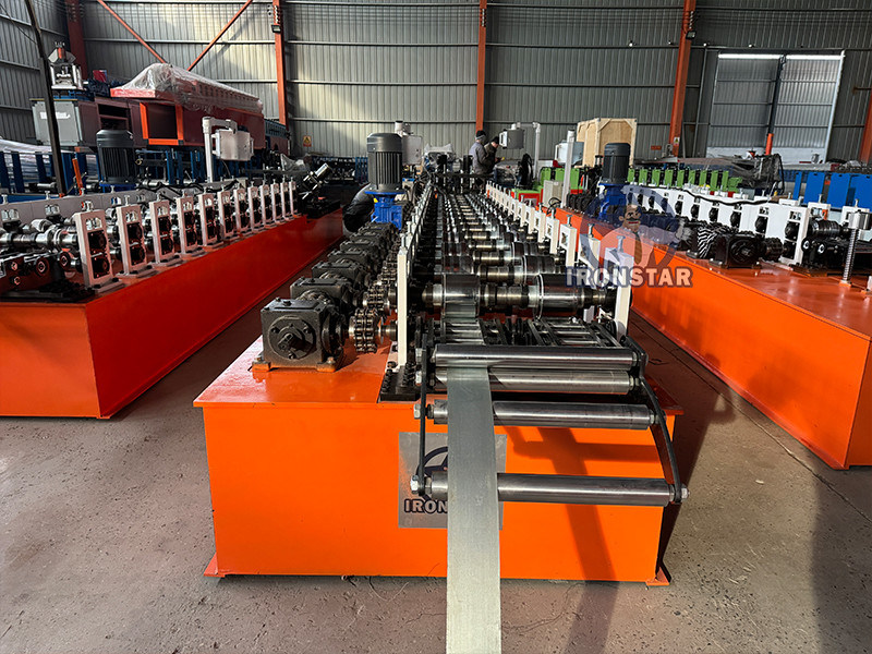 “UAE Market Automatic Combined Roll Forming Machine Produce Shadow Wall Angle, U‑Stud, C‑Channel, C‑Stud 2‑in‑1 Forming Line”