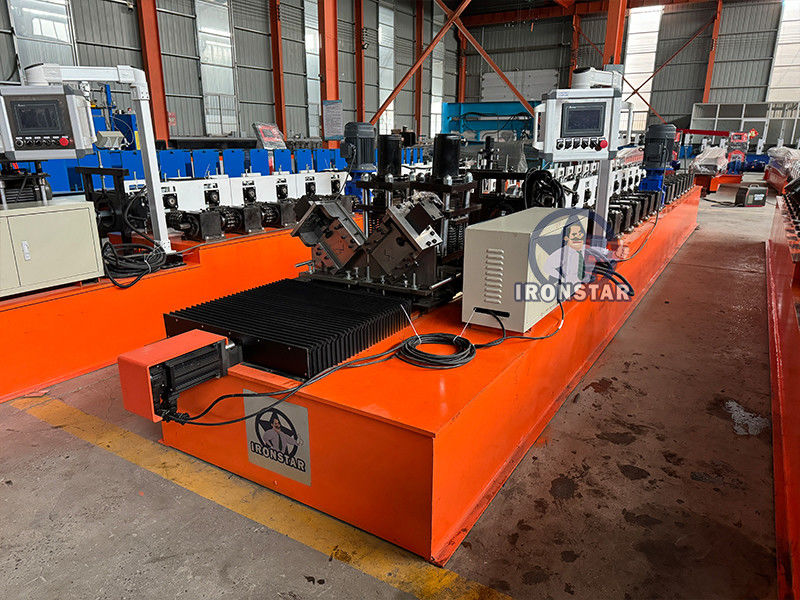 Automatic shadow wall angle 2 in 1 roll forming machine in UAE Angle and U stud 2 in 1 roll forming machine c channel roll forming machine C stud roll forming machine