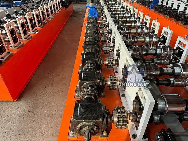 Automatic shadow wall angle 2 in 1 roll forming machine in UAE Angle and U stud 2 in 1 roll forming machine c channel roll forming machine C stud roll forming machine