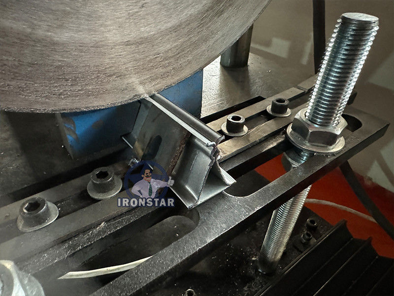 Triangle angle bead channel roll forming machine in UAE Angle bead roll forming machine | Corner bead production line | Triangle angle bead channel roll forming machine