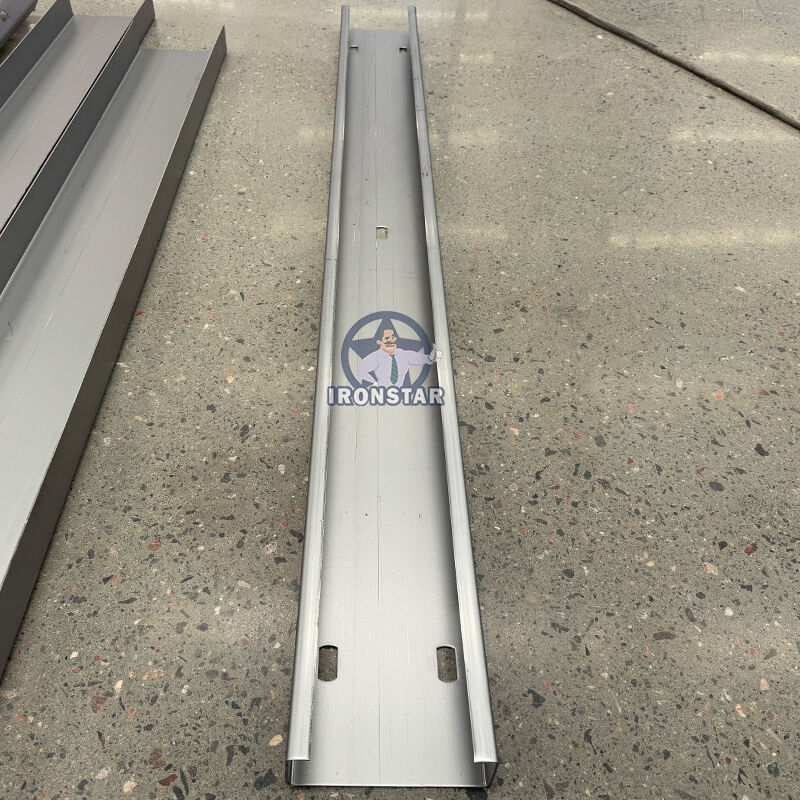 “PLC Controlled Hydraulic Fast Switch CZ Purlin Roll Forming Machine Full Automatic Galvanized Purlin Making Equipment Auto Hydraulic Adjust CZ Purlin Roll Forming Machine Quick Size Change C Z ”