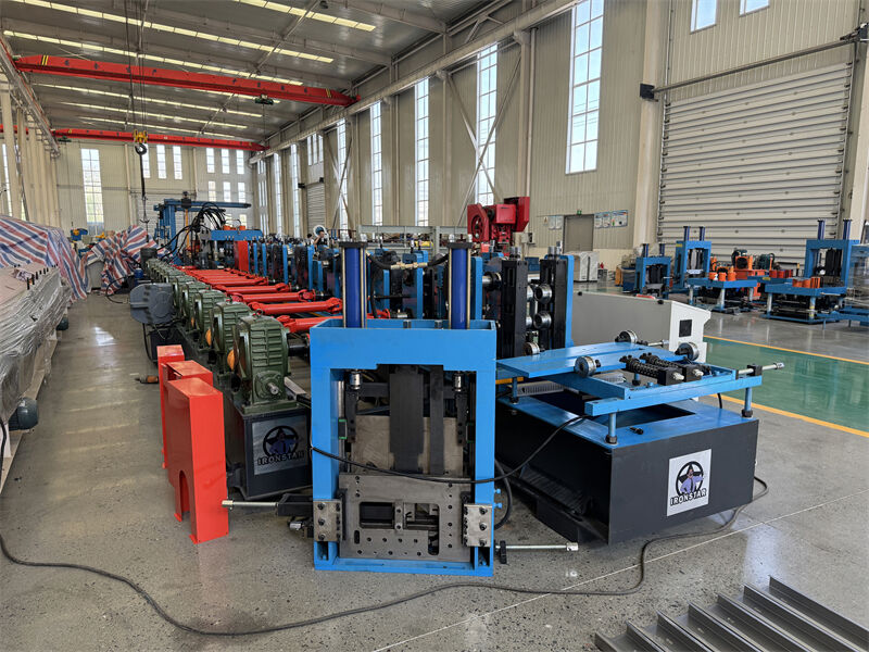 “Full Automatic Quick-Change CZ Purlin Roll Forming Machine Adjustable Size C Z Channel Making Machine”