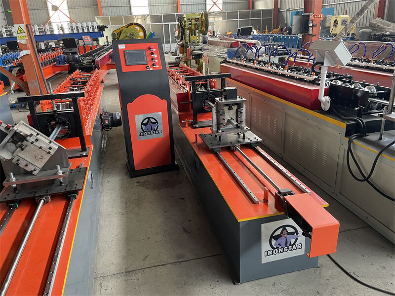 “Drywall Framing Omega Furring Roll Forming Machine PLC Control Hydraulic Cutting Omega Furring Channel Forming Equipment”