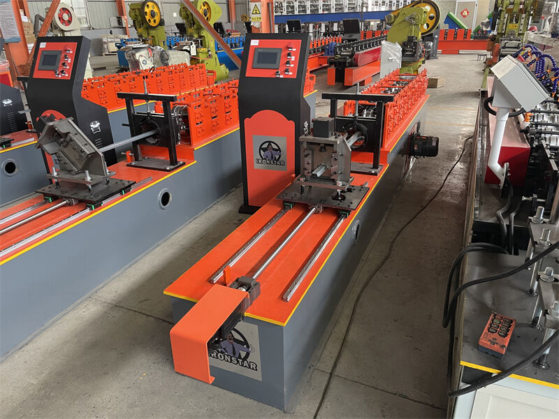 “Drywall Framing Omega Furring Roll Forming Machine PLC Control Hydraulic Cutting Omega Furring Channel Forming Equipment”