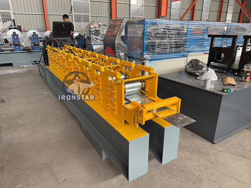“1-3mm Size interchangel angle bead roll forming machine in kazakstan”