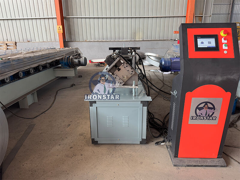 “IRONSTAR Factory USA Popular Automatic Punching Omega U Profile 2 In 1 Roll Forming Machine Custom Galvanized Steel Cold Roll Former CE Certified ”