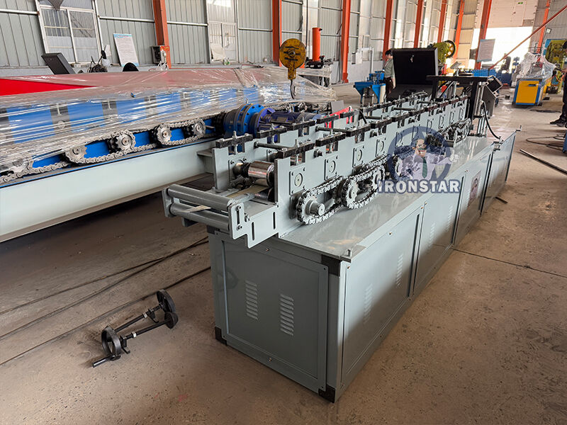 “IRONSTAR Factory USA Popular Automatic Punching Omega U Profile 2 In 1 Roll Forming Machine Custom Galvanized Steel Cold Roll Former CE Certified ”