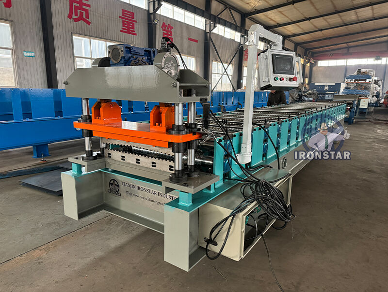“Ironstar Japan Standard 600/630/660mm Corrugated Roof Panel Roll Forming Machine Automatic Metal Wave Roof Tile Making Machine”