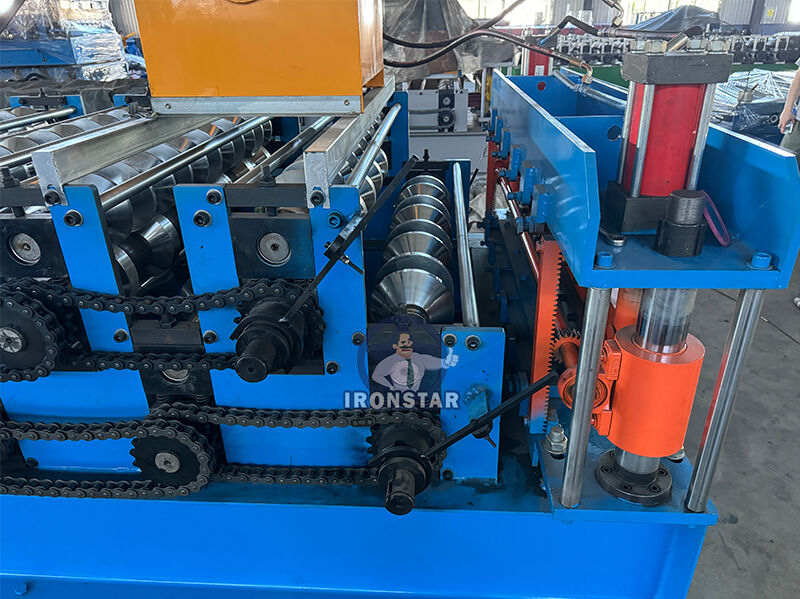 “5 Rib 7 Rib Double Deck 750 Roof Sheet Roll Forming Machine Automatic Trapezoidal Metal Roofing Sheet Roll Former Machine for Malaysia Roof Panel Production Line High Efficiency ”